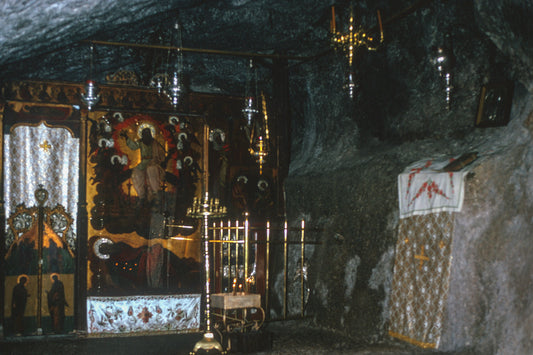 The Cave of Aghios Ioannis the Theologian in Patmos