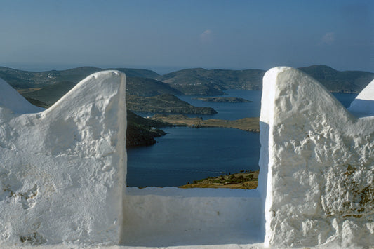 Στην Πάτμο η θέα από το Μοναστήρι