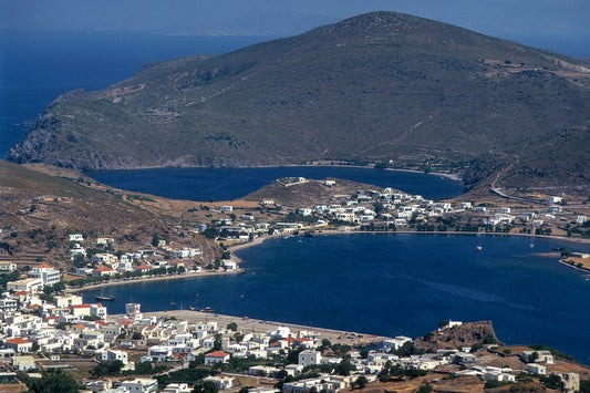 Στην Πάτμο η θέα από το Μοναστήρι