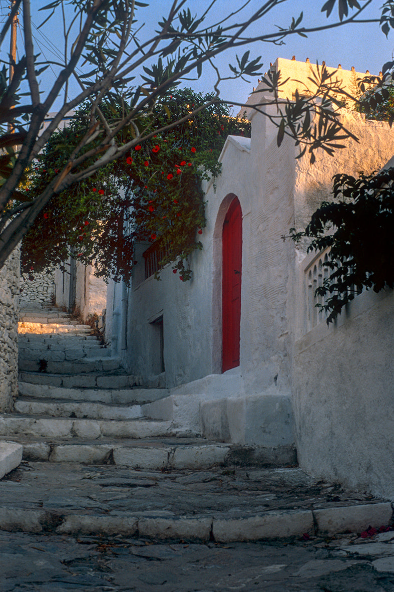 A backstreet in Katapola Amorgos island