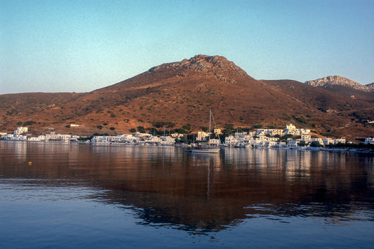 Morning calmness in Katapola Amorgos island