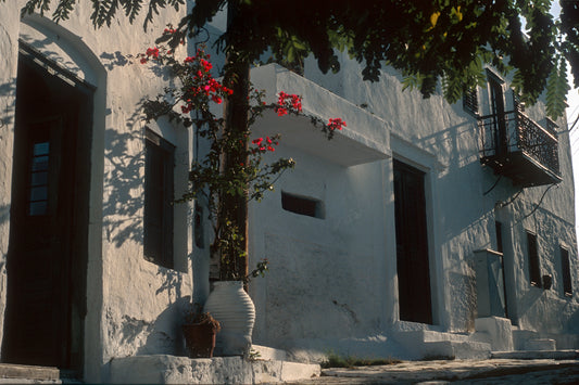 Chora in Amorgos island