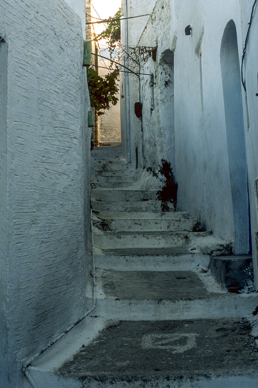 Chora in Amorgos island