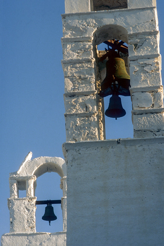 Belltower in Chora Amorgos island