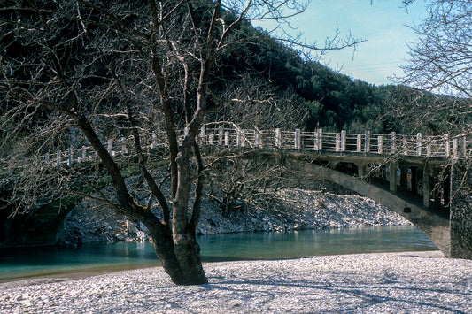 Epirus: Voidomatis river and one of the bridges