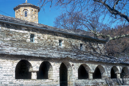 Epirus the church in Papingo