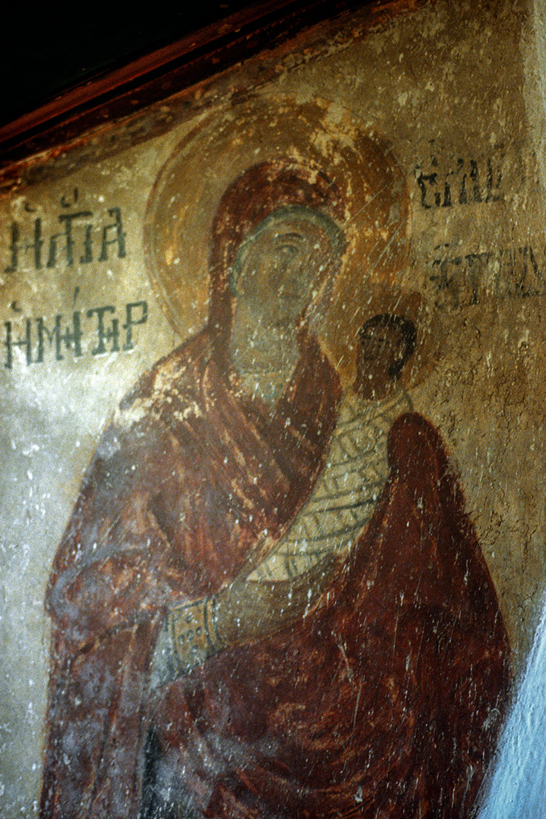 Inside a church in Sifnos