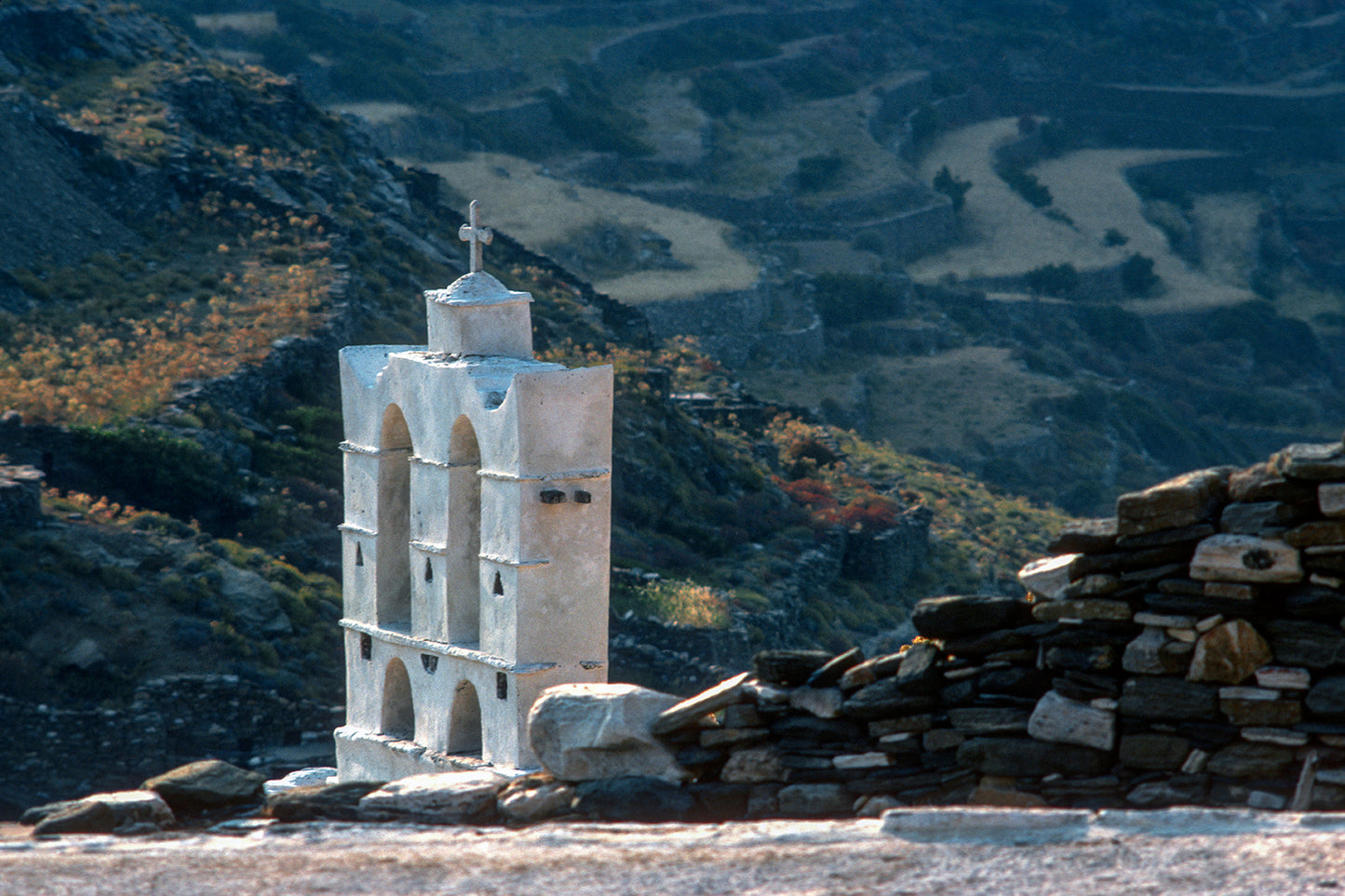 Sifnos the bell tower in Kastro