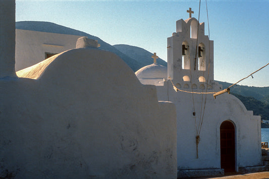 Sifnos the church Aghios Taxiarchis