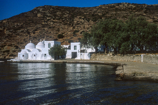 Sifnos the church Aghios Taxiarchis in Vathy