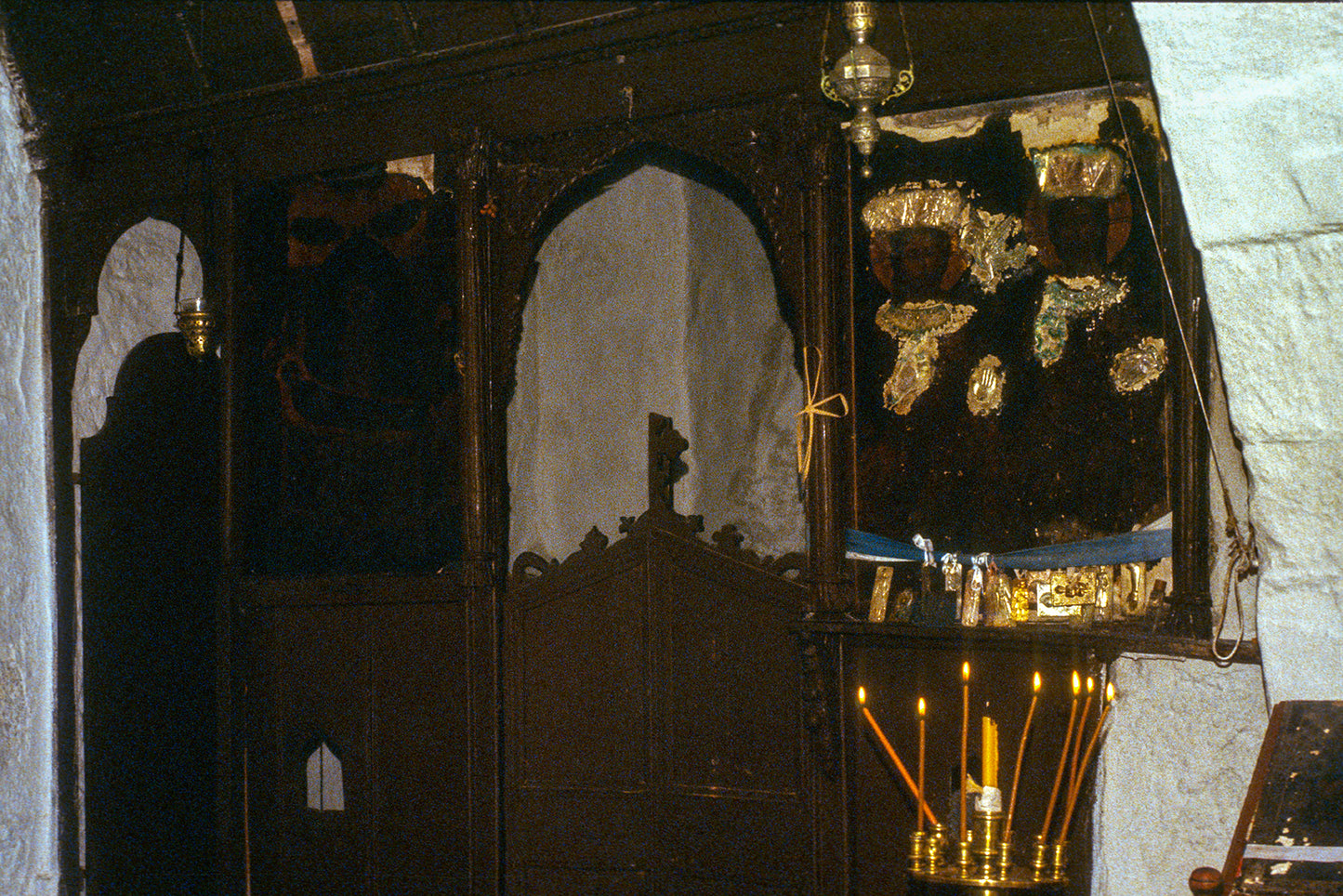 Sifnos, inside a church in Kastro