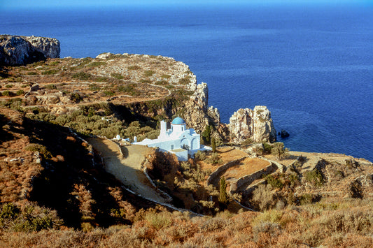 Sifnos, view of Panagia Poulati