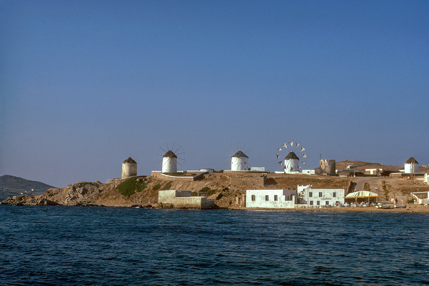 The windmills in Mykonos