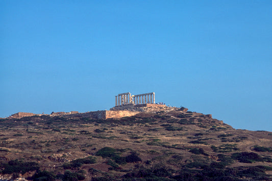 Sunset in Cape Sounion