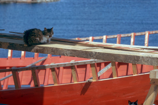 The shipyard in the Old Port of Spetses