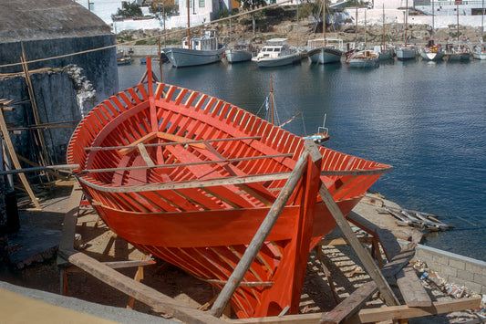 The shipyard in the Old Port of Spetses