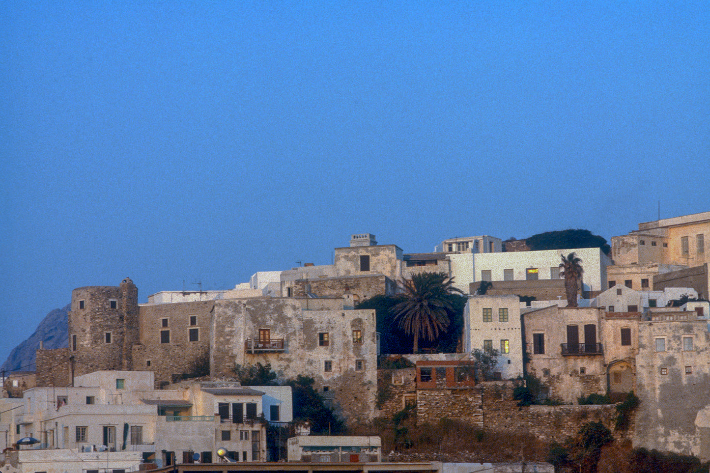 View of Naxos island