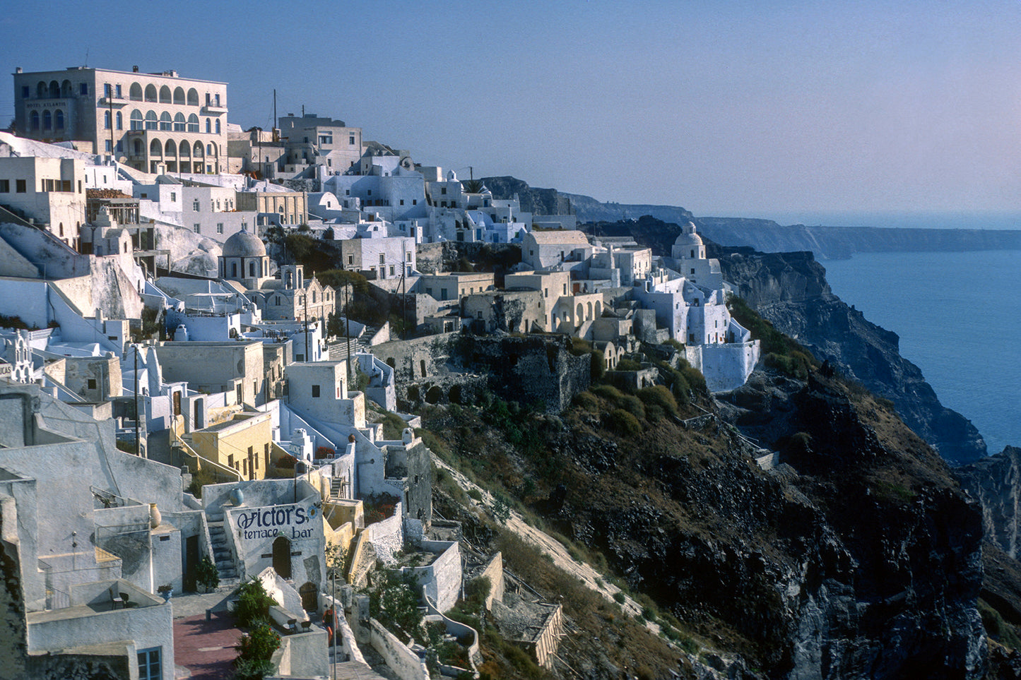 General view of Santorini