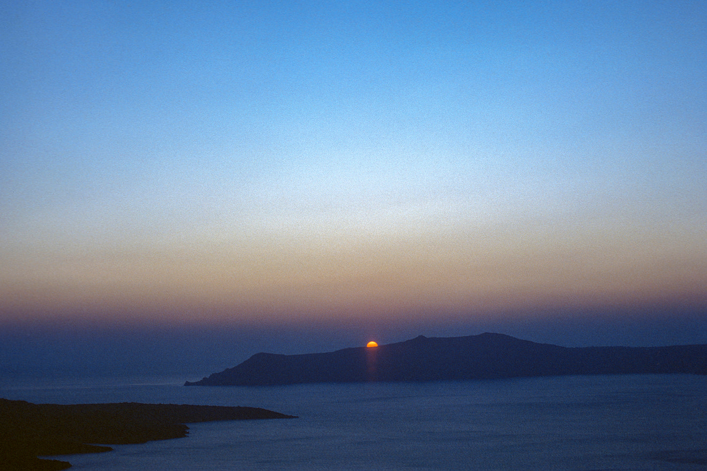 Sunset in Santorini