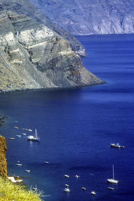 Σαντορίνη η θέα από την Οία