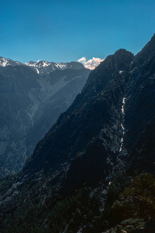 Crete towards the Samaria canyon