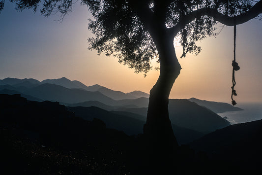 Ηλιοβασίλεμα στην Κρήτη