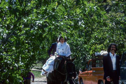 Crete the arrival of the bride in Vafes village