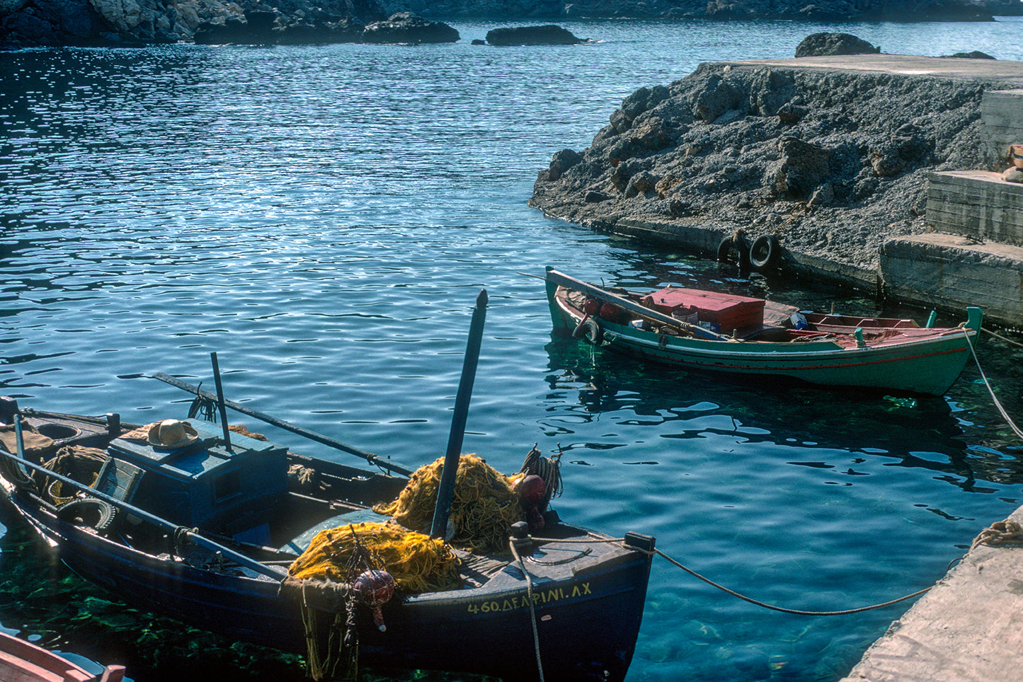 Κρήτη λιμανάκι στα Σφακιά