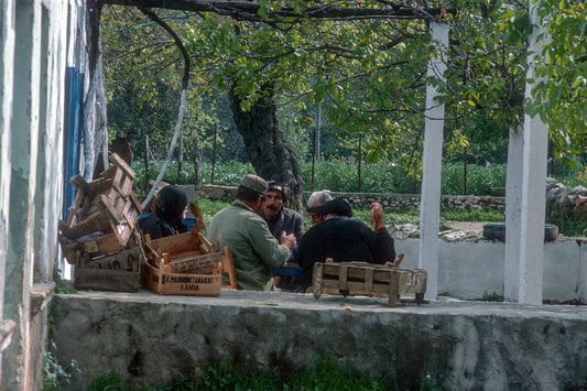 Crete villagers in Anopoli