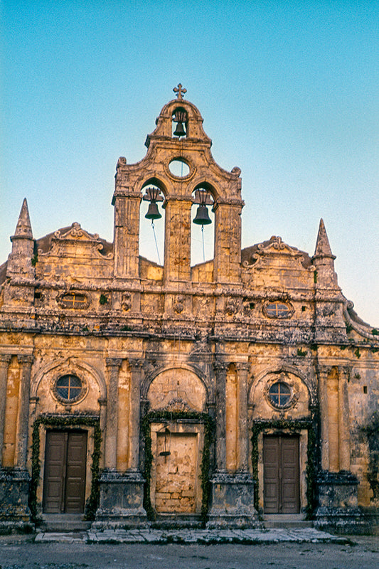 Κρήτη Αρκάδι η εκκλησία