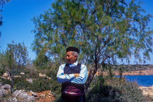 Crete a local man in Aghios Nikolaos