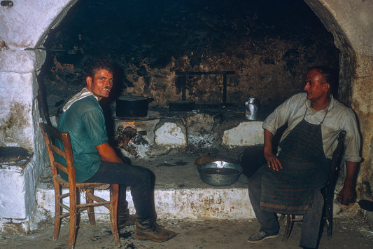 Crete waiting for everything to be ready for dinner