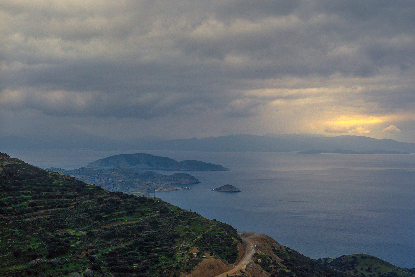 Crete, a landscape in Siteia