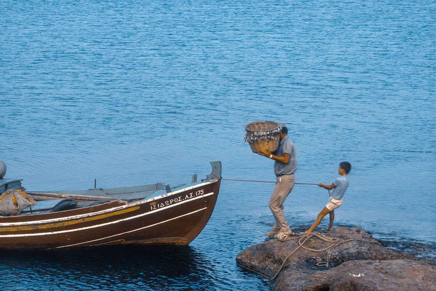 Crete final preparations for the fishermen