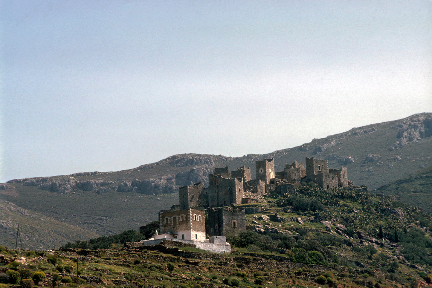 Mani tower complex in Vatheia