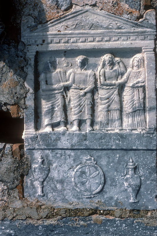 A relief in Aghios Ioannis Keria in Mani