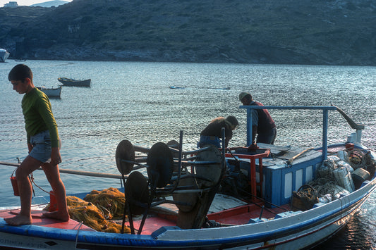 Ψαράδες στην Σίφνο