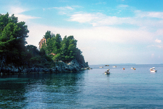 Small boats in Parga