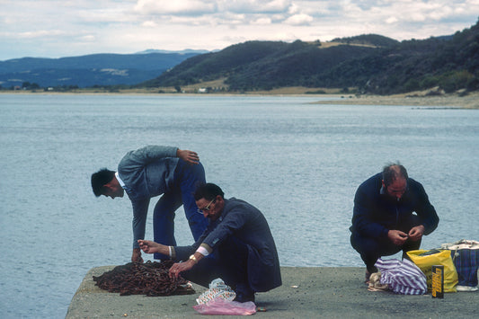 Fishermen in Ouranoupolis