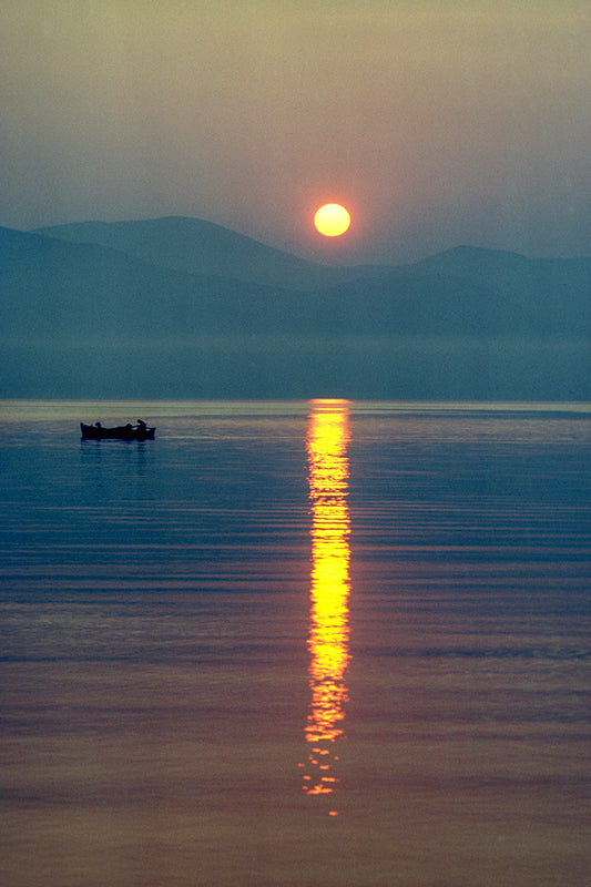 Sunset in the Ionian Sea