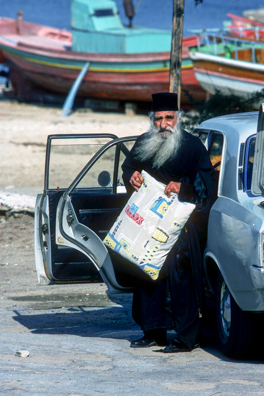 Ready to leave for the Holy Mountain, Mount Athos