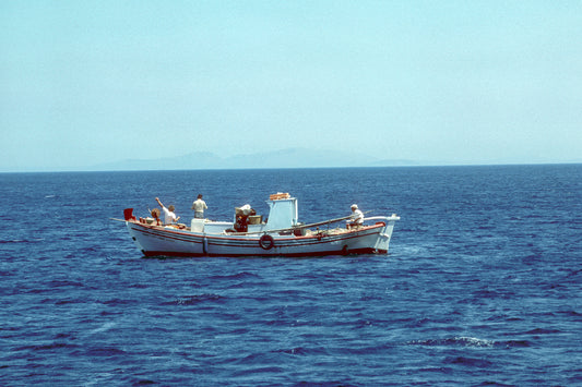 A fishing boat in Corfu