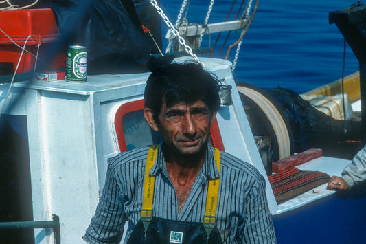 A fisherman somewhere in the Peloponnese