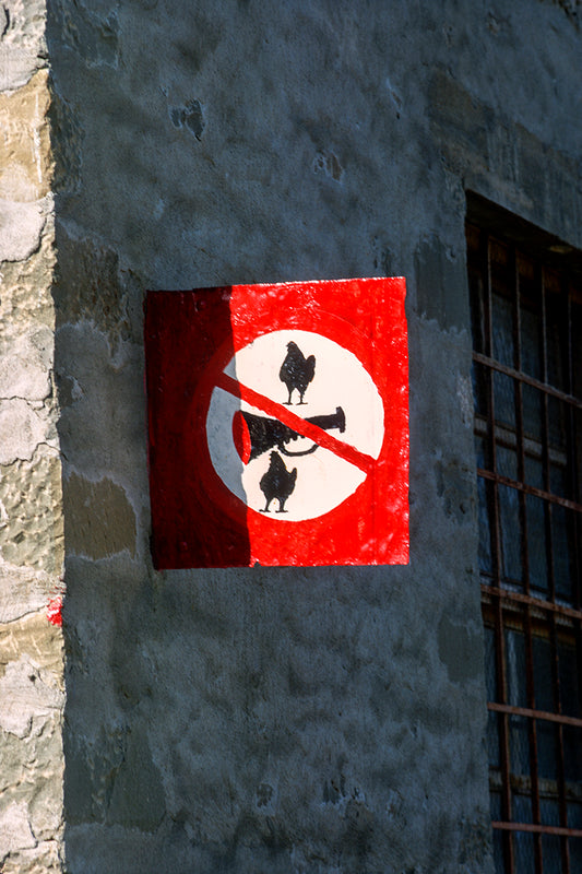 A strange raod sign in Epirus