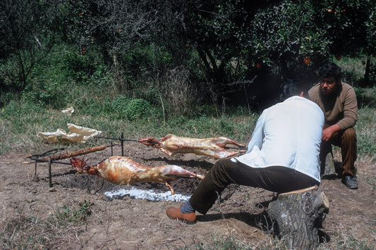 Easter Sunday in Zarafona in the Peloponnese