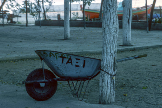 A different taxi in Ouranoupolis