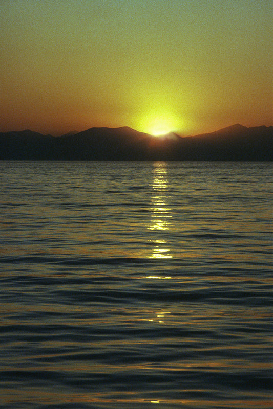 Sunset in the Ionian Sea