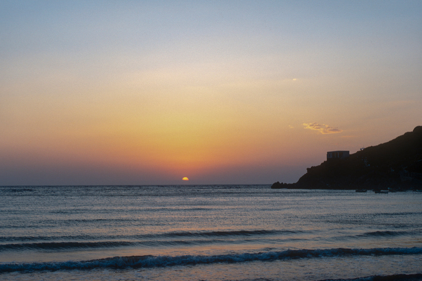 Sunset in Syros