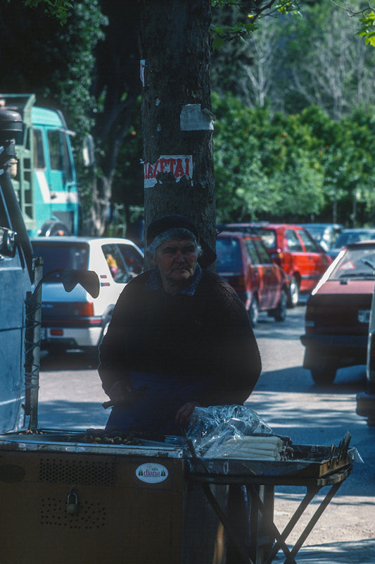 Η καστανού στον σταθμό της Κηφισιάς